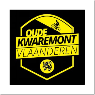 Oude Kwaremont Cobbled Climb Cycling Flanders Belgium Posters and Art